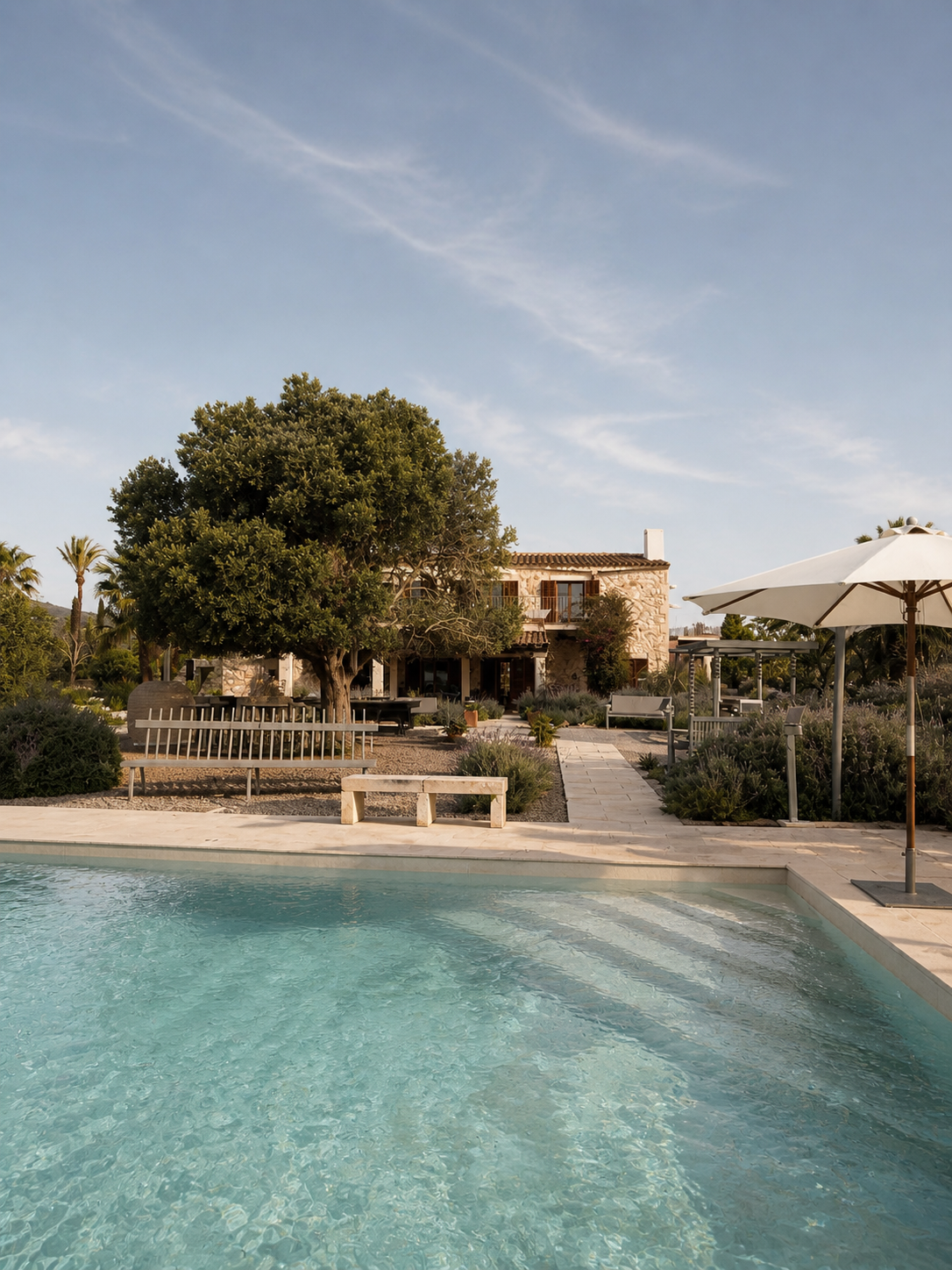 Architektenvilla Siesta del Sol mit Meerfernblick & ETV-Lizenz