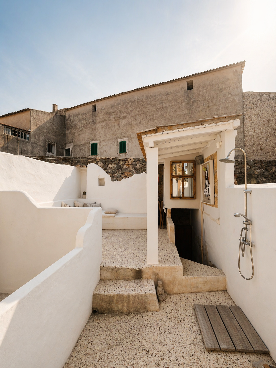 Mediterranes Stadthaus Casa Rosa mit Patio-Oase in Artà